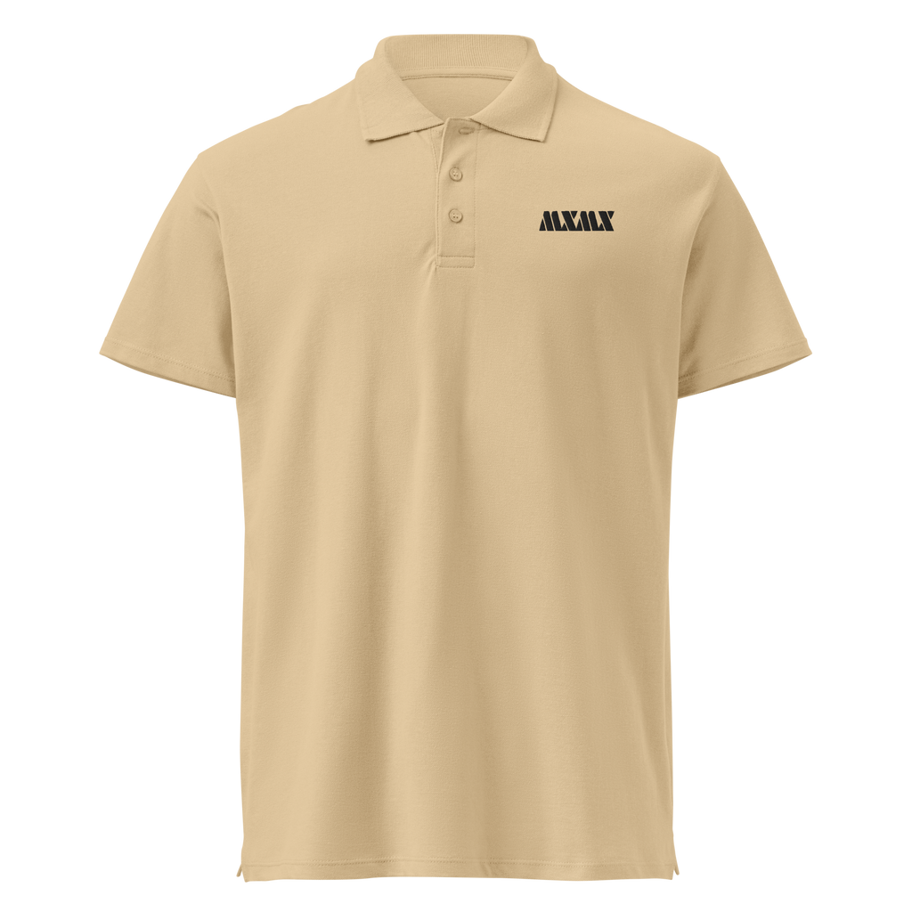 MXMX | White and Sand [Premium Polo Shirt]