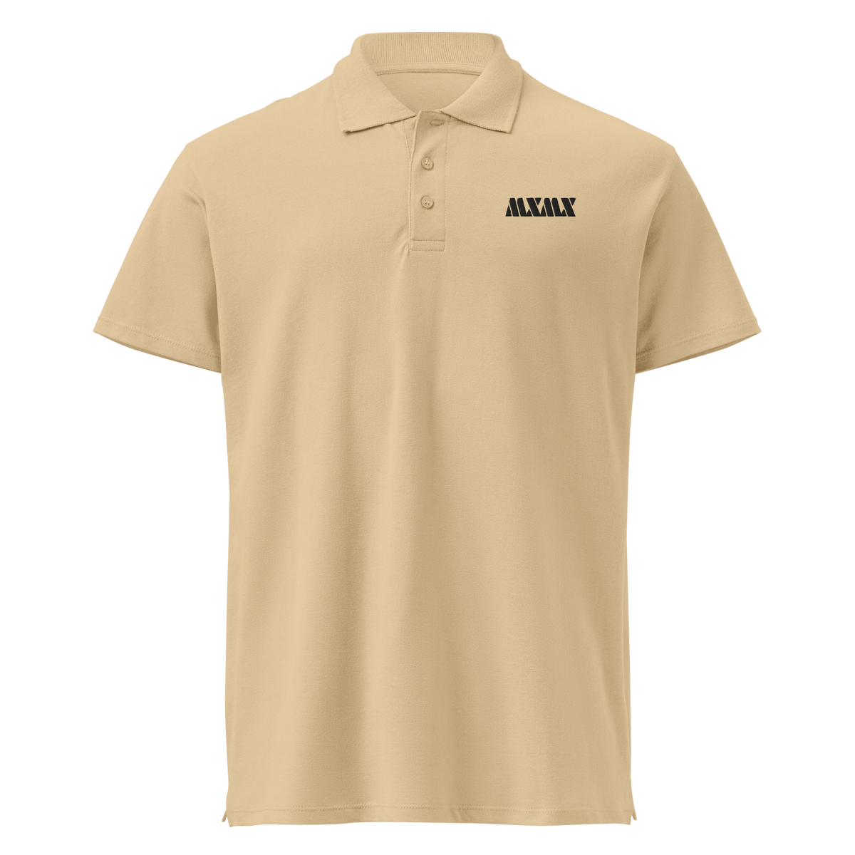 MXMX | White and Sand [Premium Polo Shirt]