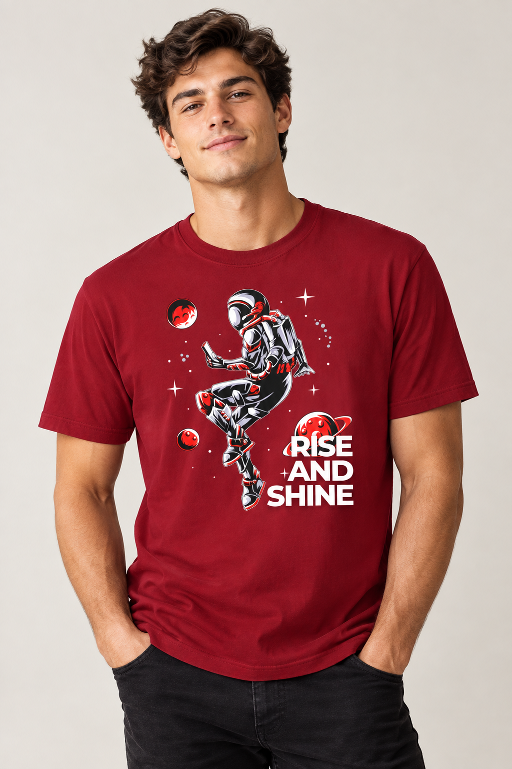 Rise and Shine Soft Cotton Tee